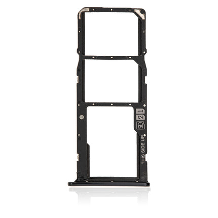 For Motorola E6 Play Sim Card Tray/Dual Sim Card Gray(Premium OEM)(SKU:1481704)
