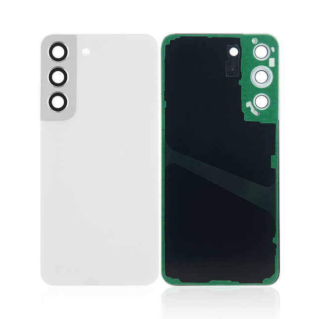 For Samsung Galaxy S22 5G | Back Cover With Camera Cover| White(Aftermarket Plus)