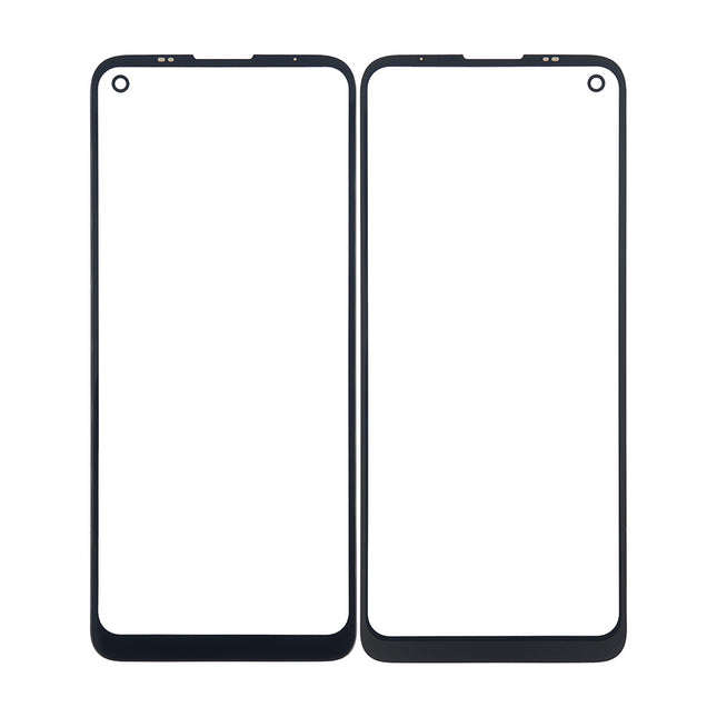 For Motorola G9 Power | Front Glass Lens With OCA | Black(Aftermarket Plus)