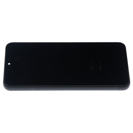 For Samsung Galaxy S22 5G China edition / F version / TS 5G OLED Assembly With frame / black  (Aftermarket Plus)(SKU:1559504)