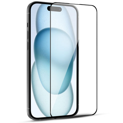 For iPhone 15 | Tempered glass | 9D Full Cover (10pcs)