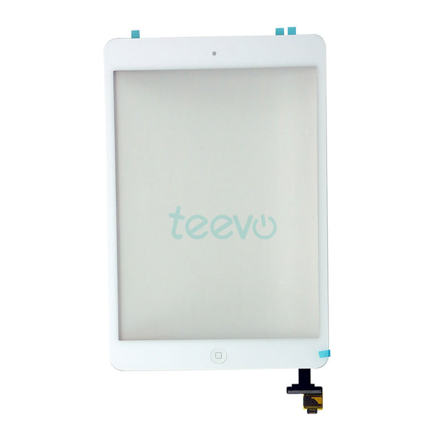 For iPad Mini 1/Mini 2 | Touch/Digitizer Assembly with small components | White(Aftermarket Plus)
