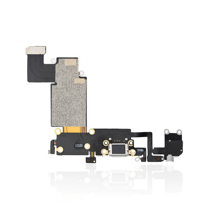 For iPhone 6s Plus Charge Port Flex Cable/Earphone Flex Cable White(Aftermarket)(SKU:1077503)