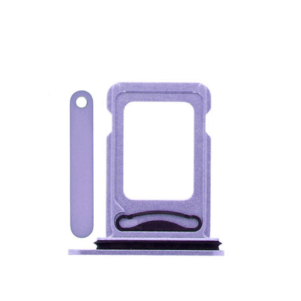 For iPhone 12 | Sim Card Tray/Dual Sim Card | Purple(Premium OEM)