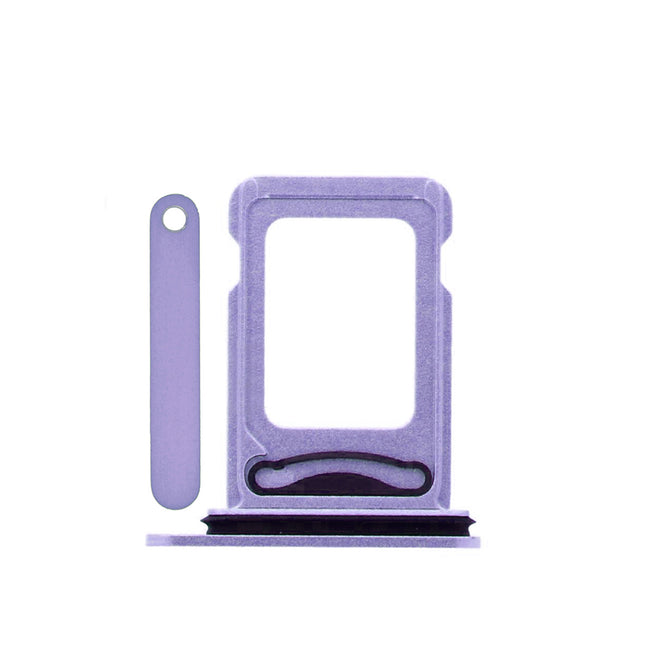 For iPhone 12 | Sim Card Tray/Dual Sim Card | Purple(Premium OEM)