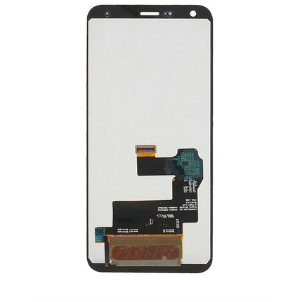 For LG Q7 LCD Assembly(No Logo) Black(Refurbished)(SKU:1441542)