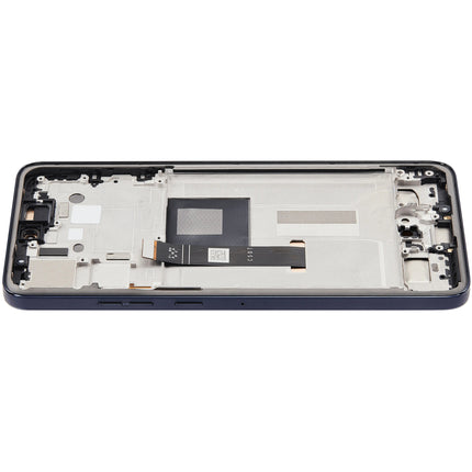 For Motorola Edge 50 Neo OLED assembly With Frame Black Refurbished (SKU:1563104)