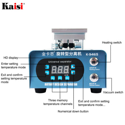 Kaisi K-946S LCD Digital Screen Platform Heating Plate Separator(SKU:1530860)