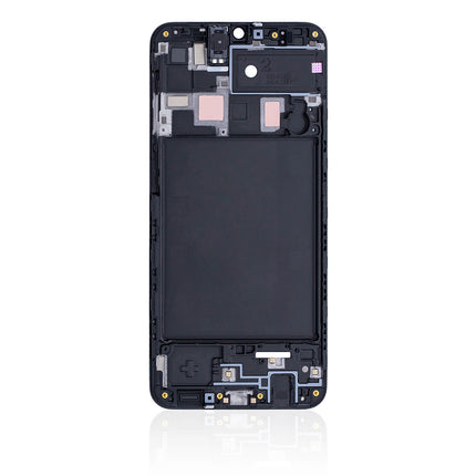 For Samsung Galaxy A20/A205 LCD Frame Black(Premium OEM)(SKU:1479699)