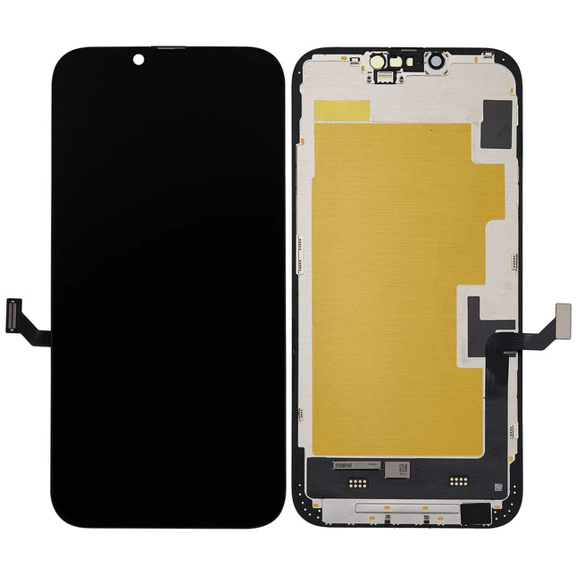 For iPhone 14 Plus OLED assembly Soft OLED no pop-up window / support run diagnostic 120Hz Aftermarket Plus (SKU:1564367)