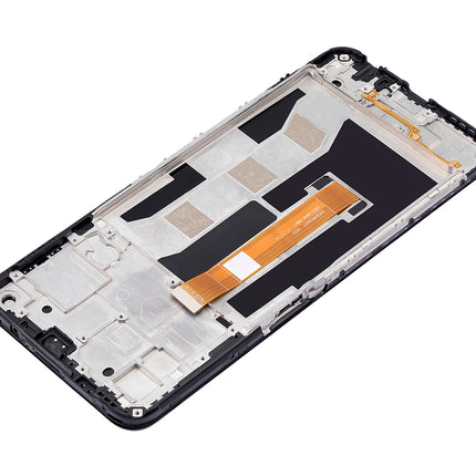 For OPPO A53 5G / A53S 5G LCD Assembly With Frame Black(Refurbished)(SKU:1496373)