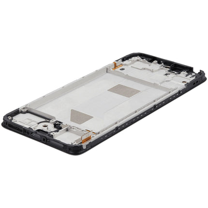 For Xiaomi Redmi Note 14 4G OLED assembly with Frame Black / Small Panel (Aftermarket Plus) (SKU:1564672)