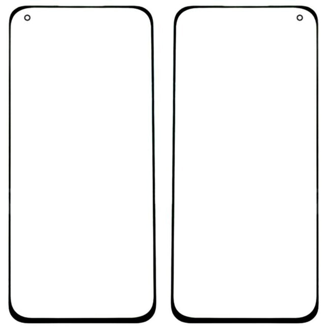 For Xiaomi Mi 11 Ultra 5G | Front Glass Lens With OCA | Black(Aftermarket Plus)
