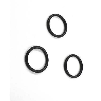 For iPhone 13 pro max Back camera ring/3pcs Black(Premium OEM)(SKU:1478675)