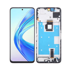 For Honor X7b LCD Assembly With Frame Black (Premium OEM)(SKU:1554294)