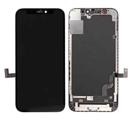 For iPhone 12 Mini OLED Assembly / Hard OLED Black (Aftermarket Plus )(SKU:1478571)