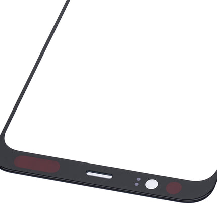 For Google Pixel 4 Front Glass/Lens with OCA Black(Aftermarket Plus)(SKU:1502162)