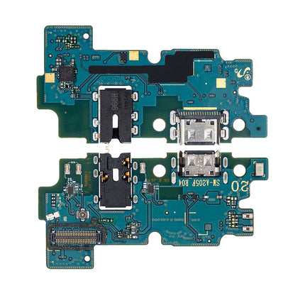 For Samsung Galaxy A20/A205 Charge Port Flex Cable/Earphone Flex Cable/F (Aftermarket Plus)(SKU:1134889)
