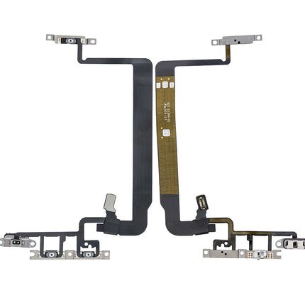 For iPhone 13 pro max Volume On/Off Flex Cable With Clip (Premium OEM)(SKU:1479982)