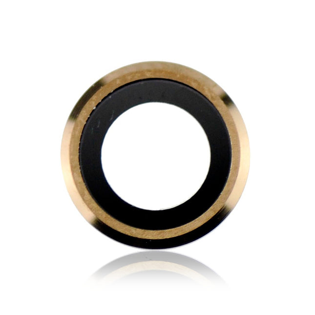 For iPhone 6/6S | Camera Lens With Frame/Sticker | Gold(Premium OEM)