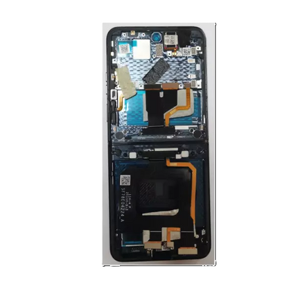 For Motorola Razr 50 Ultra LCD Assembly With Frame / Internal Big Screen | Blue (Premium OEM)