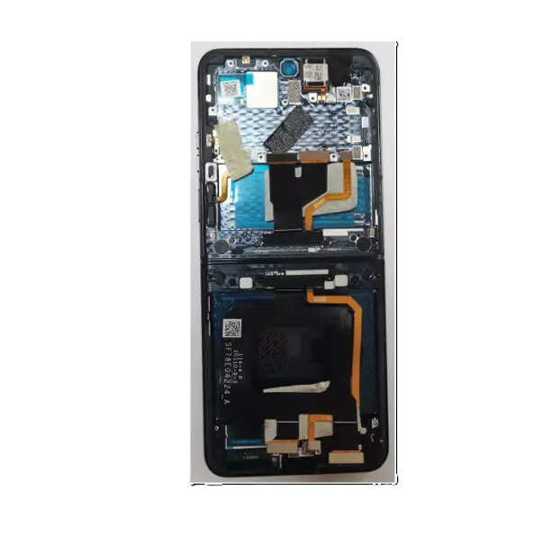 For Motorola Razr 50 Ultra LCD Assembly With Frame / Internal Big Screen | Blue (Premium OEM)