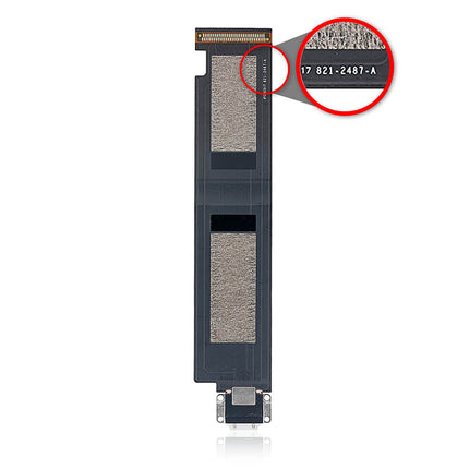 For iPad Pro 12.9inch 1st | Charge Port Flex Cable/Wifi version | White(Premium OEM)