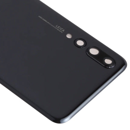 For Huawei P20 Pro Back Cover With Camera Cover Black(Aftermarket Plus)(SKU:1480827)