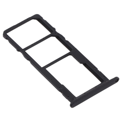 For Huawei Y6 2019 Sim Card Tray/Dual Sim Card Black(Premium OEM)(SKU:1463662)