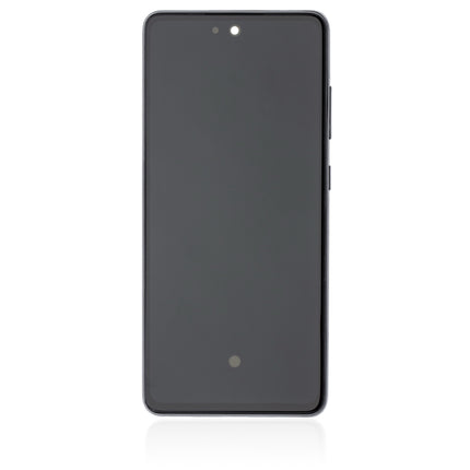 For Samsung Galaxy A52s 5G/A528 A525 / A526 4G / 5G OLED assembly With frame / black  (Refurbished)(SKU:1482273)