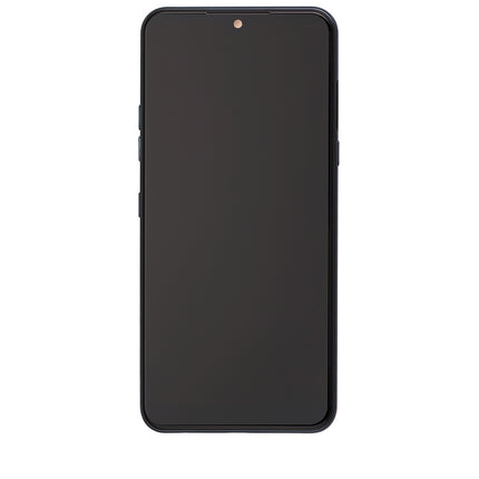 For LG K51 LCD Assembly With Frame Black(Refurbished)(SKU:1474695)