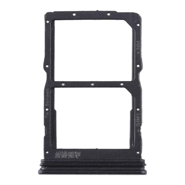 For Honor 30S 	Sim Card Tray Black(Premium OEM)(SKU:1481457)