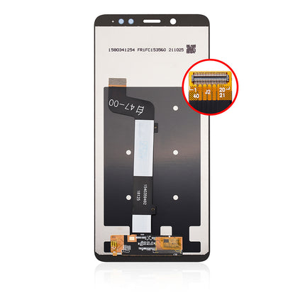 For Xiaomi Redmi Note 5/Red mi Note 5 Pro LCD Assembly White(Refurbished)(SKU:1087925)