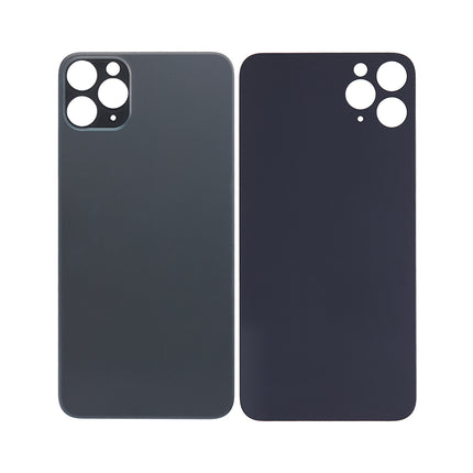 For iPhone 11 Pro Max | Lens for back cover/Big Camera Hole/No Logo | Black(Aftermarket Plus)
