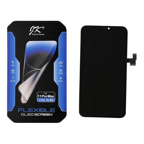 JK * For iPhone 11 Pro Max Soft OLED Assembly / IC Removable (Aftermarket Plus)