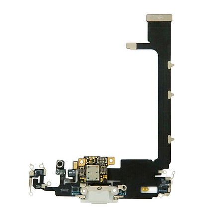 For iPhone 11 Pro Max Charge Port Flex Cable With IC White(Premium OEM)(SKU:1337790)
