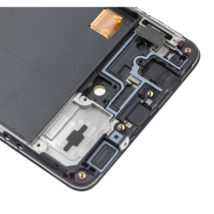 For Samsung Galaxy A51/A515 4G / OLED assembly With frame / black  (Refurbished)(SKU:1482271)