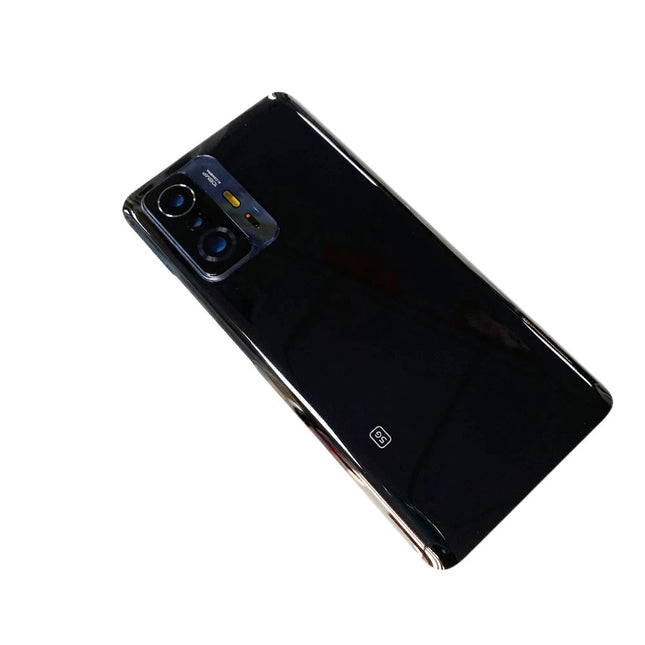 For Xiaomi Mi 11T 5G|Back Cover With Camera Cover|Black(Aftermarket Plus)
