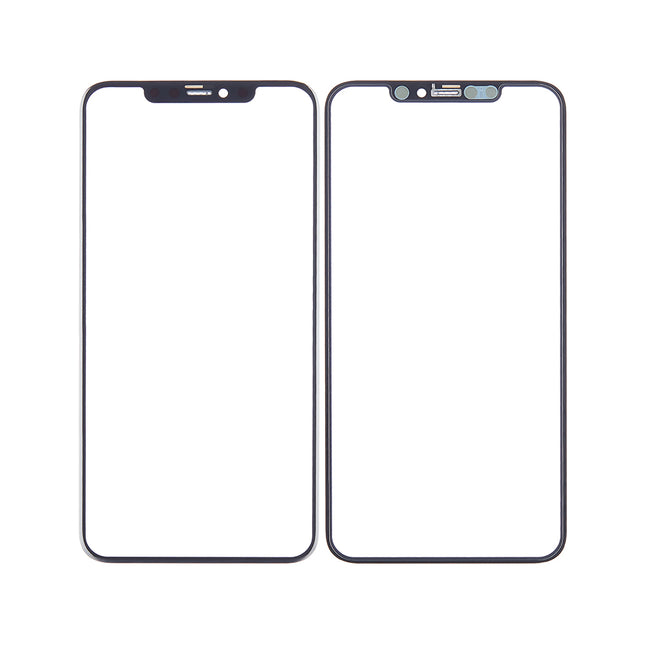 For iPhone 11 Pro Max | Front Glass/Lens With OCA | Black(Aftermarket Plus)