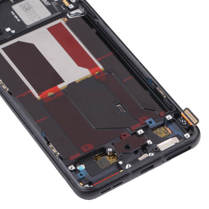 For OnePlus 10 Pro OLED assembly with Frame Black(Refurbished)(SKU:1494624)
