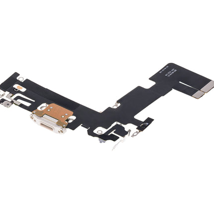 For iPhone14 pro max Charge Port Flex Cable Silver (Refurbished)(SKU:1507721)