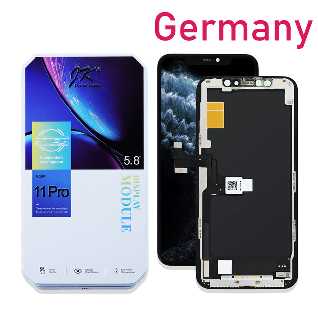 JK * For iPhone 11 Pro | LCD Assembly Incell | IC Removable | Black ***DE warehouse***
