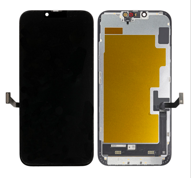 RJ * For iPhone 14 Plus Soft OLED Assembly | Black (Aftermarket Plus)