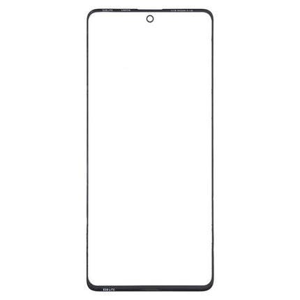 For Samsung Galaxy A71/A715 Front Glass/Lens With OCA Black(Aftermarket Plus)(SKU:1316382)