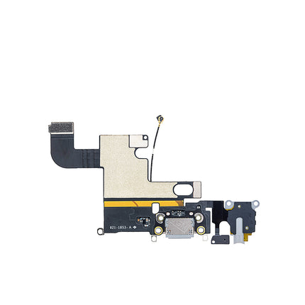 For iPhone 6 Charge Port Flex Cable/Earphone Flex Cable Gray(Aftermarket)(SKU:1076116)