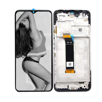 For Xiaomi Poco M5 LCD Assembly With Frame | Black(Refurbished)