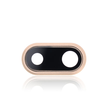 For iPhone 8 Plus Camera Lens With Frame/Sticker Gold(Premium OEM)(SKU:1085384)