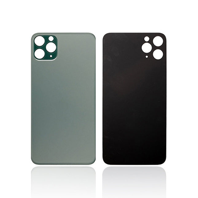 For iPhone 11 Pro | Lens for back cover/Big Camera Hole/No Logo | Green(Aftermarket Plus)