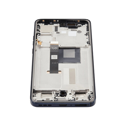 For Motorola Edge 50 Neo OLED assembly With Frame Black Refurbished (SKU:1563104)