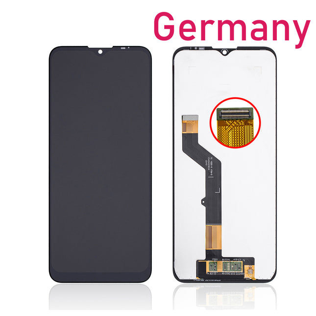 For Motorola E7 Plus / G9 Play / XT2081 LCD Assembly | Black (Refurbished)***DE Warehouse***